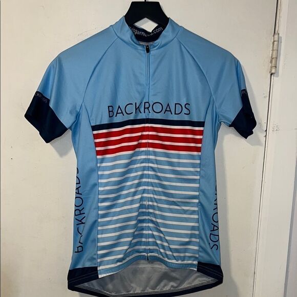 LOUIS GARNEAU 2024 Backroads Full Zip Cycling Jersey-S NWT! - Picture 1 of 10